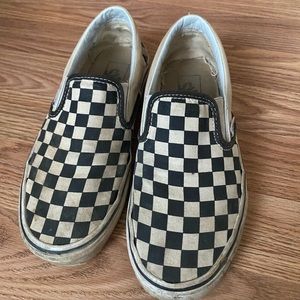 Checkered vans